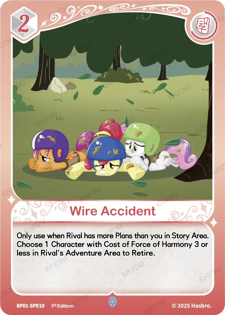 Wire Accident (SPR) BP01-SPR10