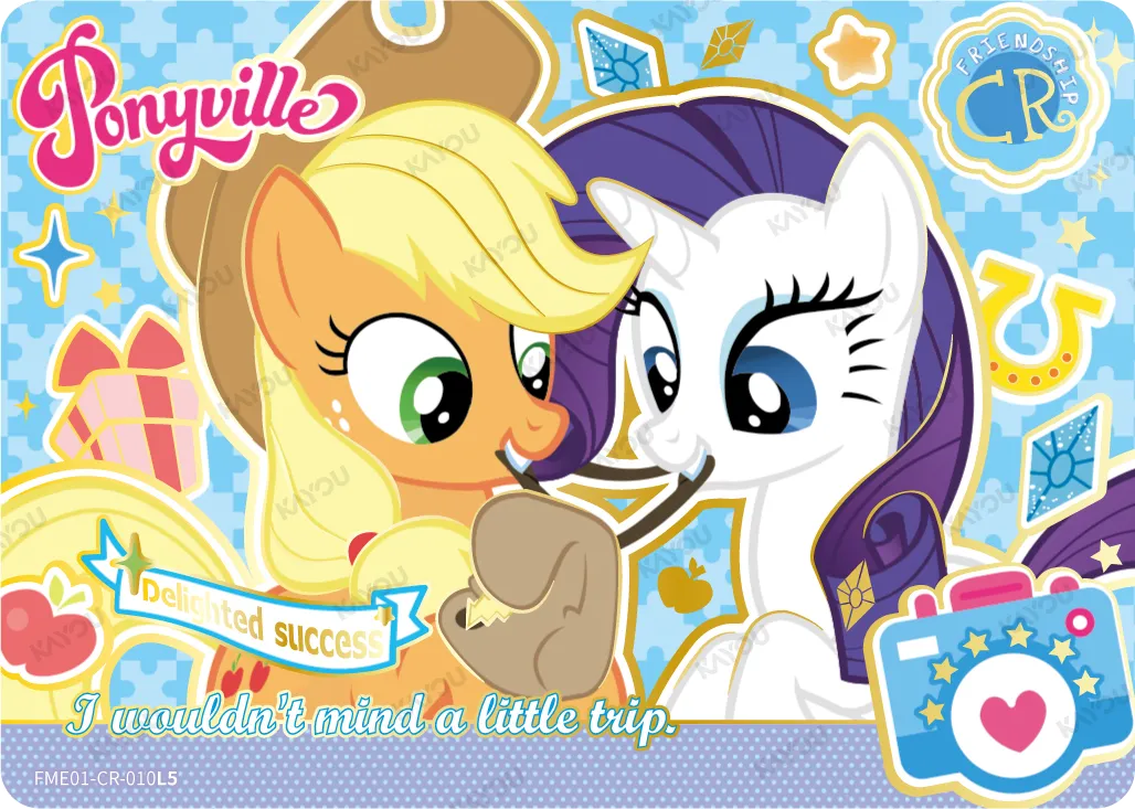 Applejack & Rarity (CR) FME01-CR-010 L5