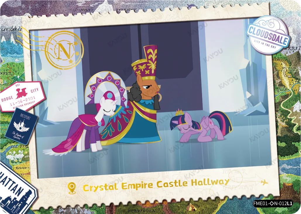 Crystal Empire Castle Hallway (◇N) FME01-◇N-012 L1