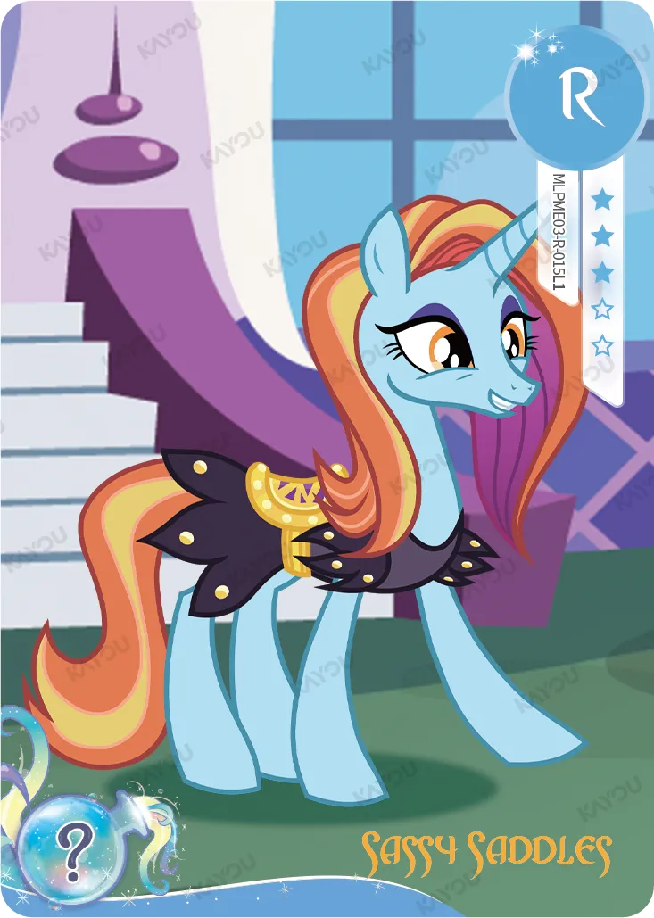 Sassy Saddles (R) MLPME03-R-015 L1