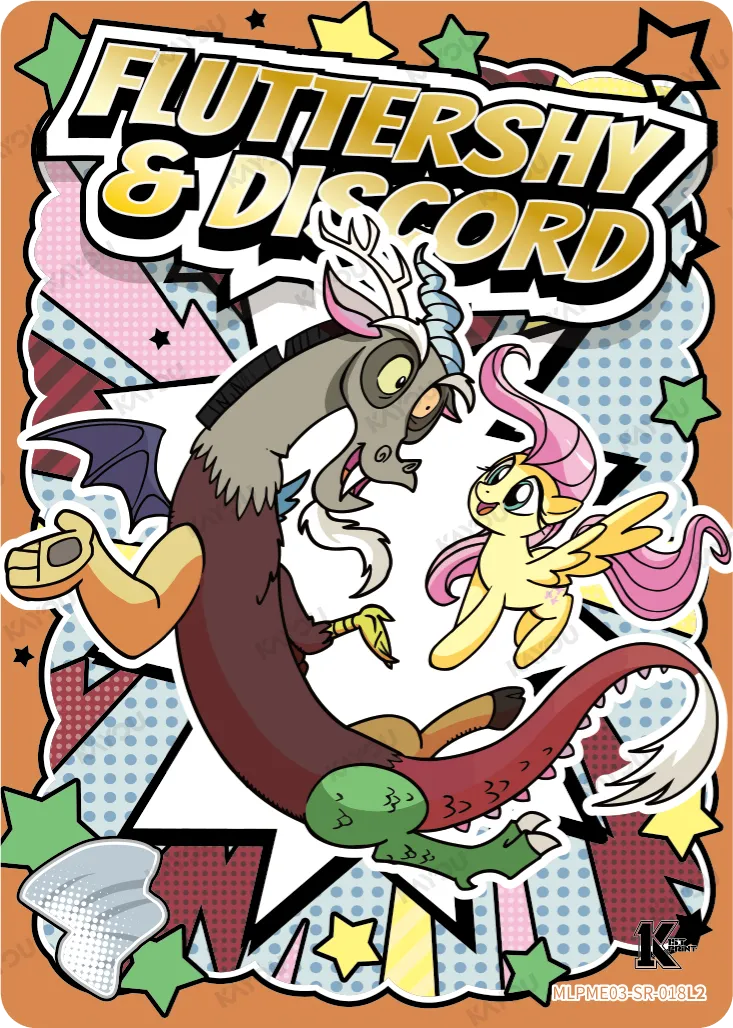 Fluttershy & Discord (SR) MLPME03-SR-018 L2