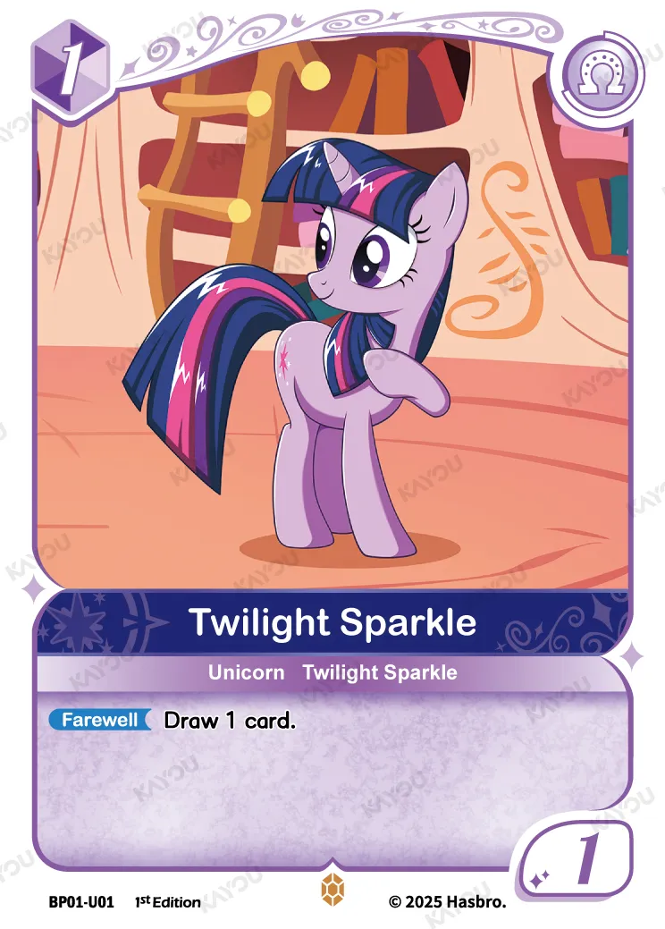 Twilight Sparkle (U) BP01-U01