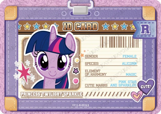 Princess Twilight Sparkle (R) HY11-R-001 L1