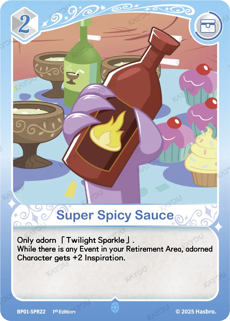 Super Spicy Sauce (SPR) BP01-SPR22