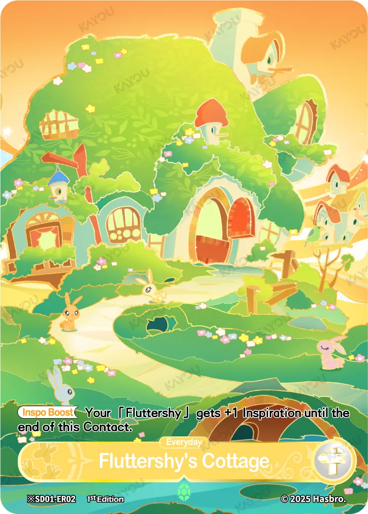 Fluttershy's Cottage (*ER) BP01-*ER02 (Day)