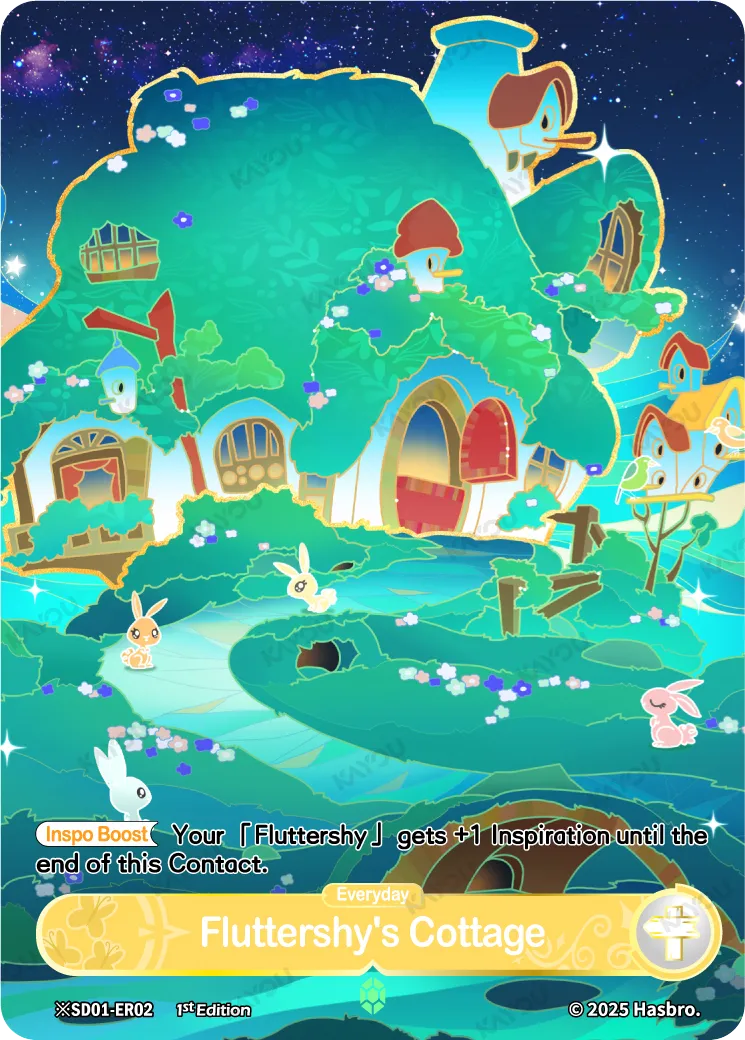 Fluttershy's Cottage (*ER) BP01-*ER02 (Night)