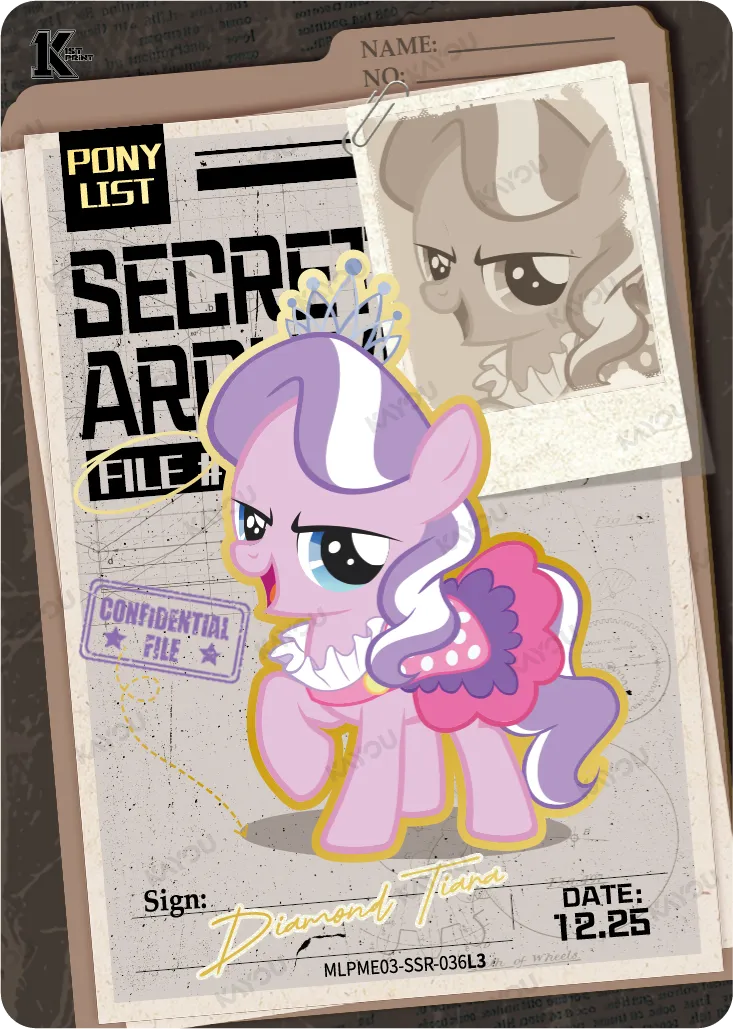 Diamond Tiara (SSR) MLPME03-SSR-036 L3
