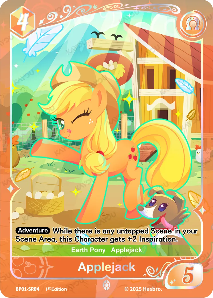 Applejack (SR) BP01-SR04