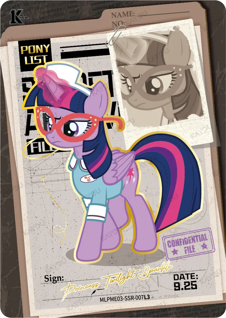 Twilight Sparkle (SSR) MLPME03-SSR-007 L3