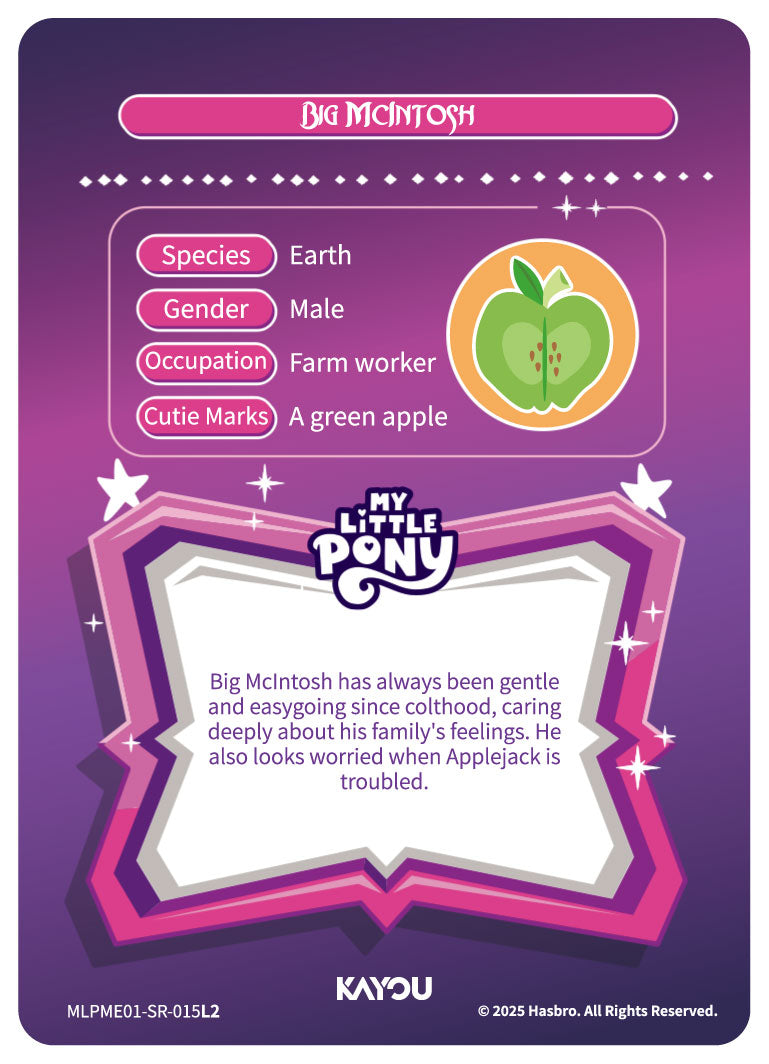 Big Macintosh (SR) - MLPME01-SR-015 L2
