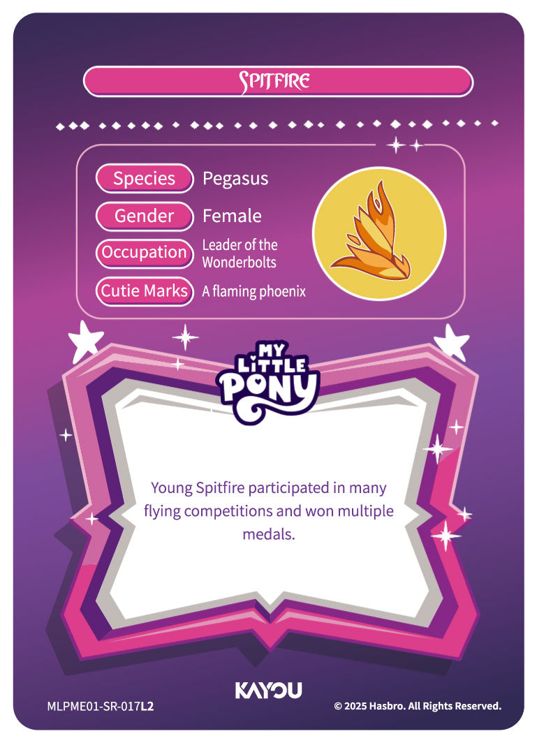 Spitfire (SR) - MLPME01-SR-017 L2