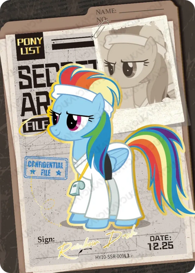 Rainbow Dash (SSR) HY10-SSR-009 L3