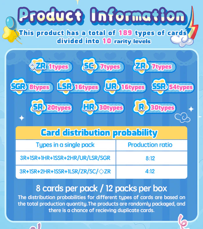 *Kayou My Little Pony Friendship Eternal Cards - NA Moon Edition English Series 2 - Display Blister Box