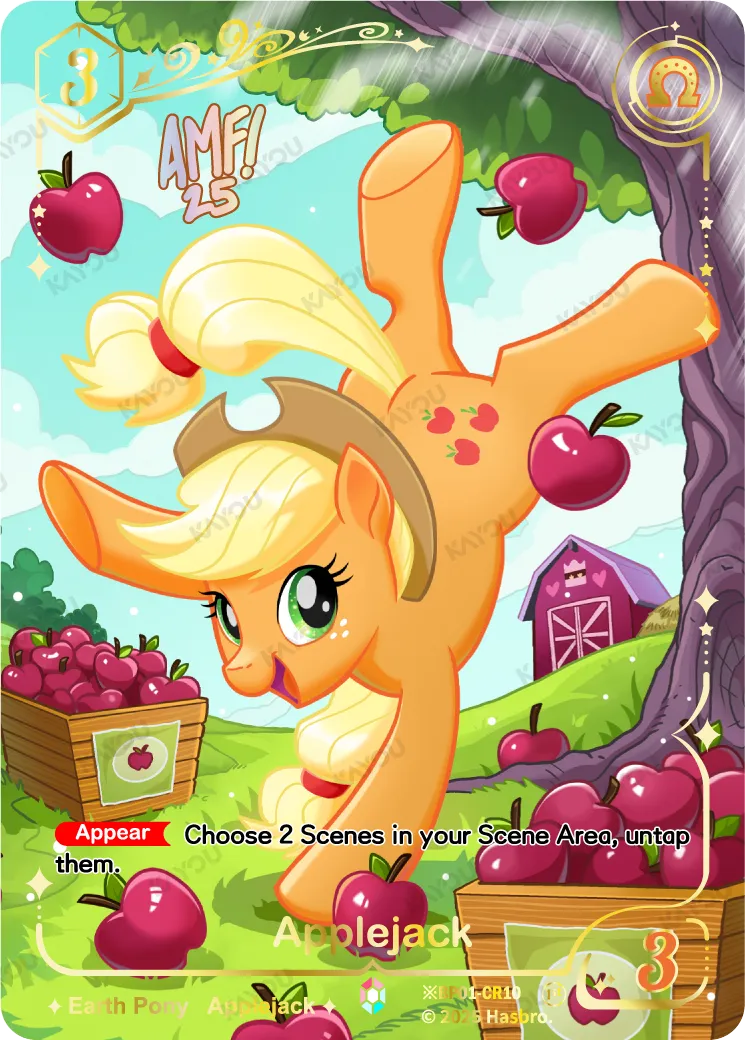 Applejack (*CR) BP01-*CR10