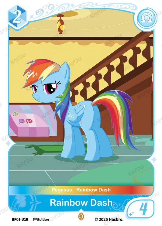 Rainbow Dash (U) BP01-U10 (English Print)