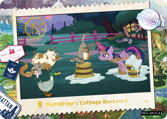Fluttershy's Cottage Backyard (◇N) FME01-◇N-011 L1