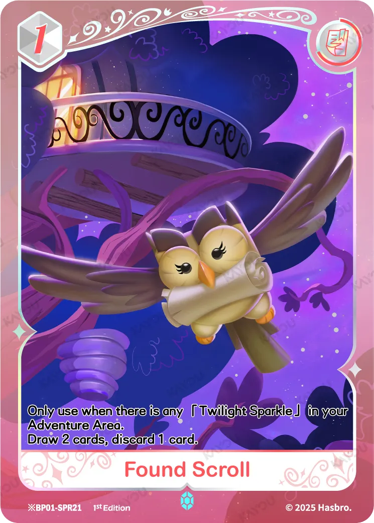 Found Scroll (*SPR) BP01-*SPR11