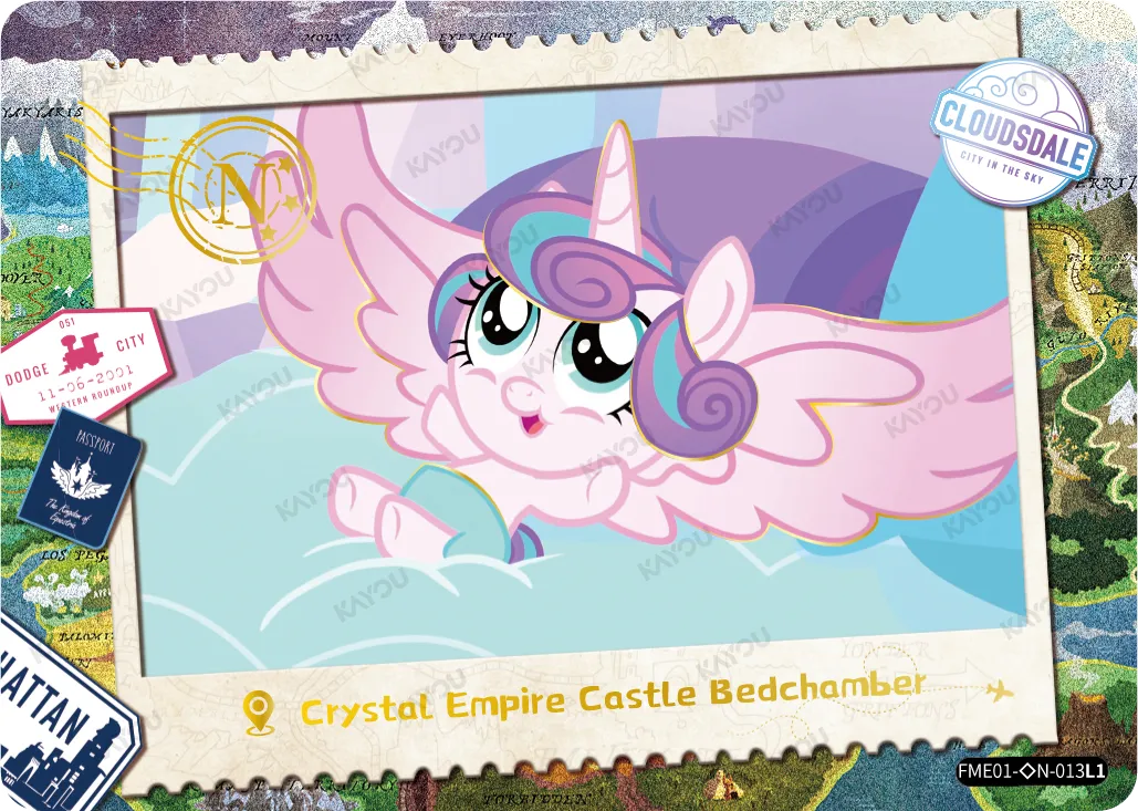 Crystal Empire Castle Bedchamber (◇N) FME01-◇N-013 L1