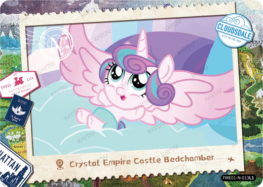 Crystal Empire Castle Bedchamber (N) FME01-N-013 L1