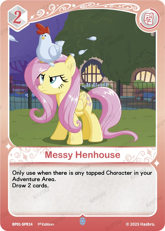 Messy Henhouse (SPR) BP01-SPR14 (English Print)