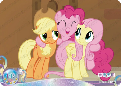Applejack, Pinkie Pie & Fluttershy (HR) HY10-HR-015 L3