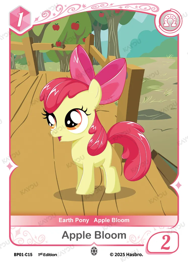 Apple Bloom (C) BP01-C15