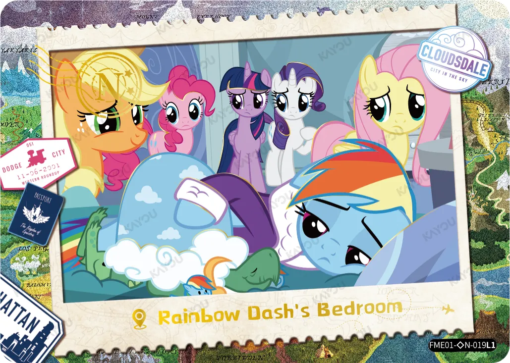 Rainbow Dash's Bedroom (◇N) FME01-◇N-019 L1