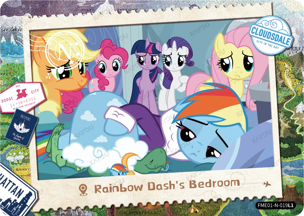 Rainbow Dash's Bedroom (N) FME01-N-019 L1