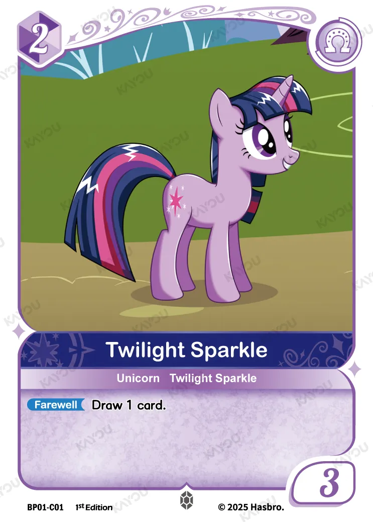 Twilight Sparkle (C) BP01-C01