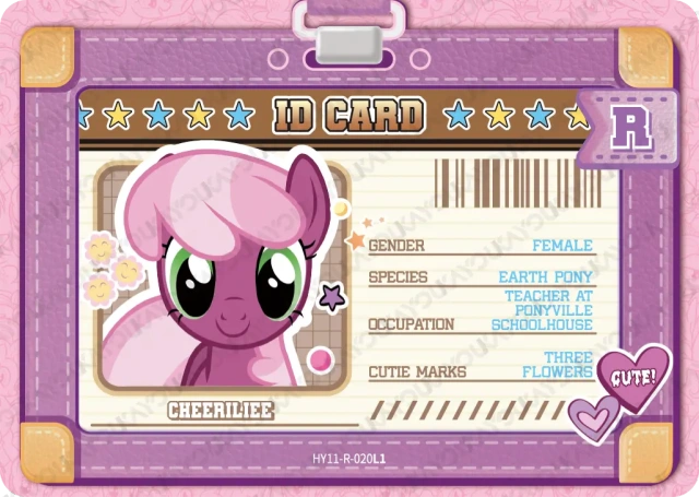 Cheerilee (R) HY11-R-020 L1