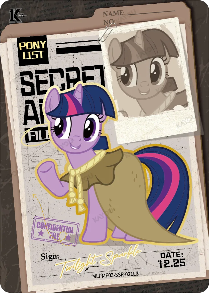Twilight Sparkle (SSR) MLPME03-SSR-021 L3
