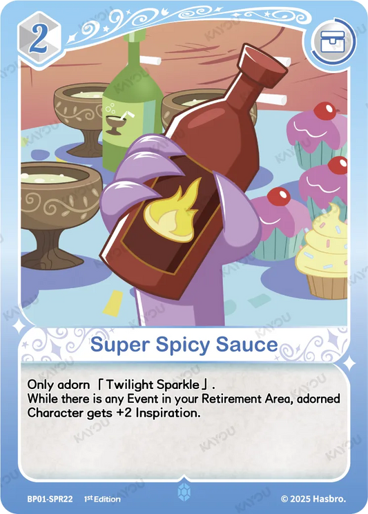Super Spicy Sauce (SPR) BP01-SPR22 (English Print)