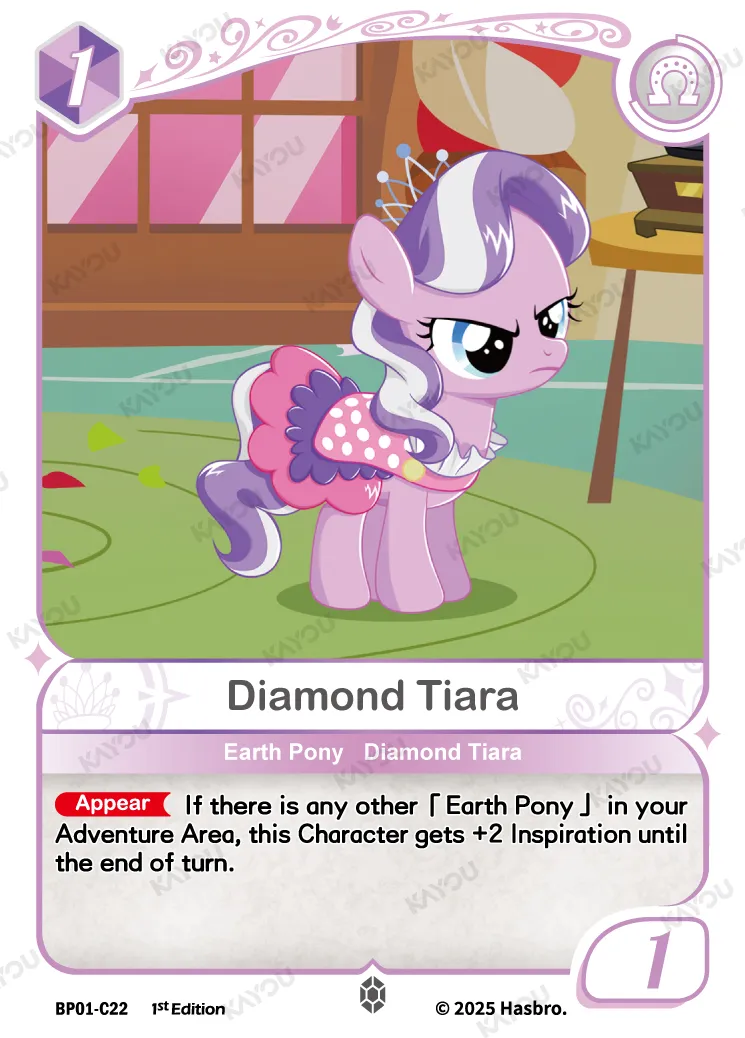 Diamond Tiara (C) BP01-C22