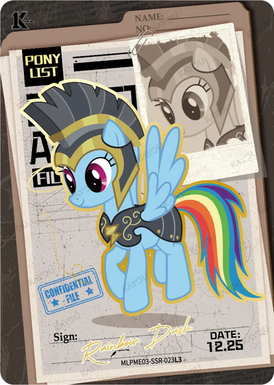 Rainbow Dash (SSR) MLPME03-SSR-023 L3