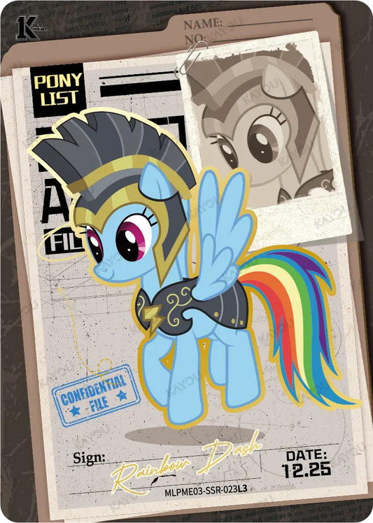 Rainbow Dash (SSR) MLPME03-SSR-023 L3