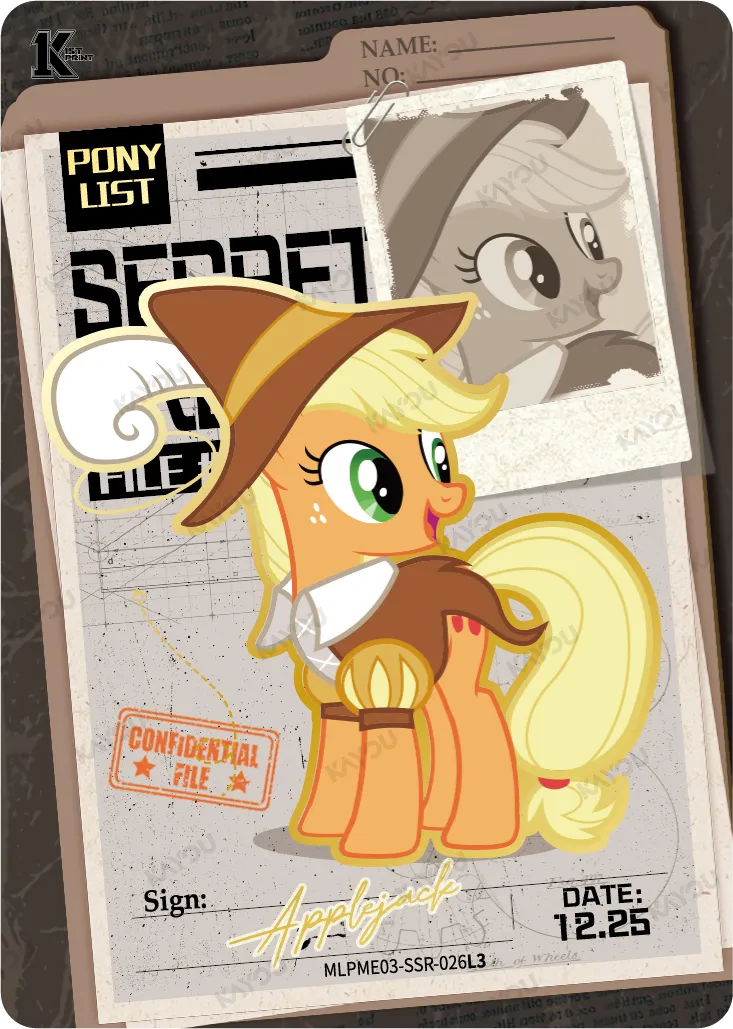 Applejack (SSR) MLPME03-SSR-026 L3