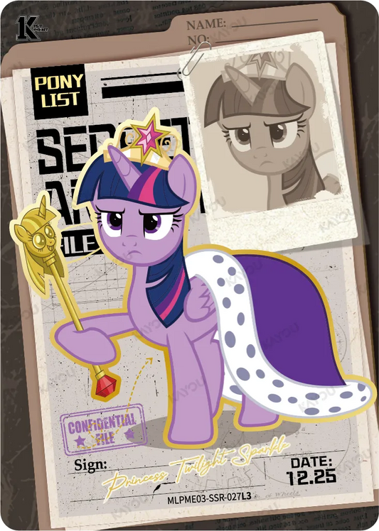 Princess Twilight Sparkle (SSR) MLPME03-SSR-027 L3