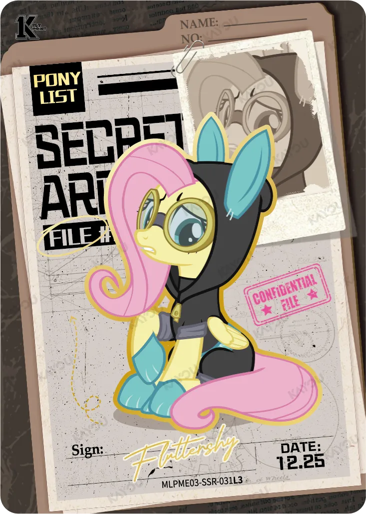 Fluttershy (SSR) MLPME03-SSR-031 L3