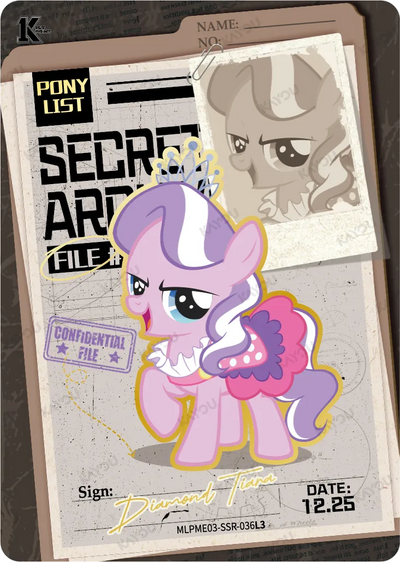 Diamond Tiara (SSR) MLPME03-SSR-036 L3