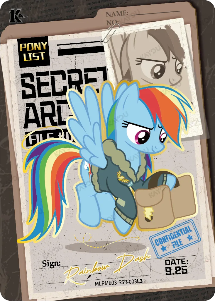 Rainbow Dash (SSR) MLPME03-SSR-003 L3