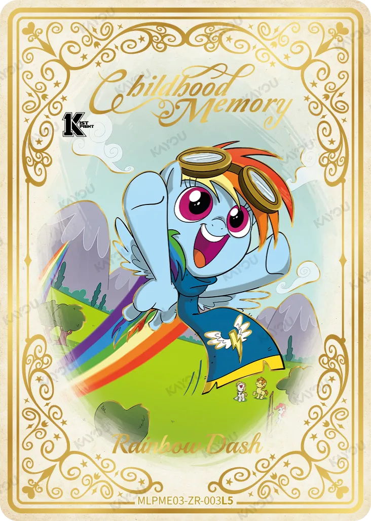 Rainbow Dash (ZR) MLPME03-ZR-003 L5