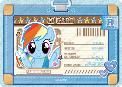 Rainbow Dash (R) HY11-R-003 L1