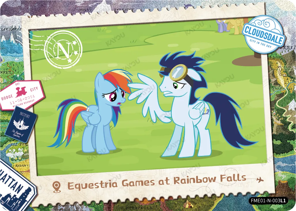Equestria Games at Rainbow Falls (N) FME01-N-003 L1