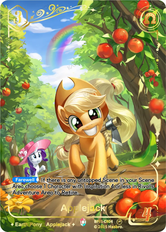 Applejack (CR) BP01-CR04 (English Print)