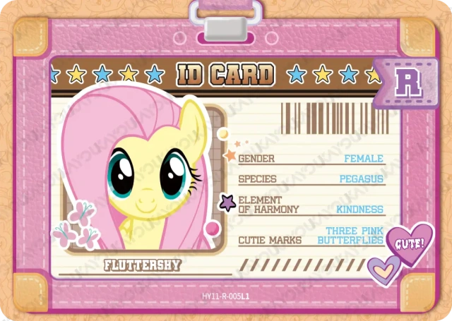 Fluttershy (R) HY11-R-005 L1