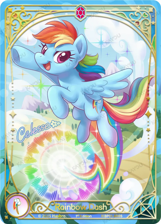 Rainbow Dash (*RR) BP01-*RR05 (English Print)