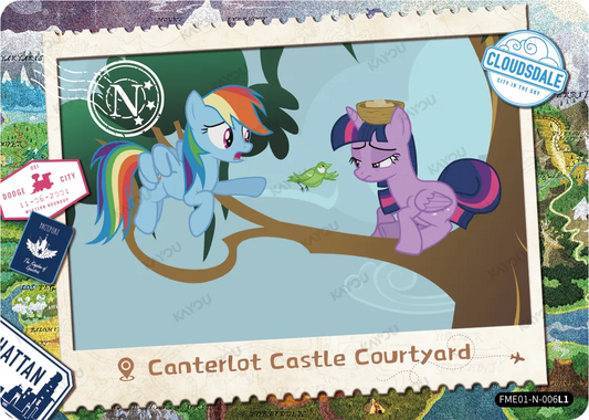 Canterlot Castle Courtyard (N) FME01-N-006 L1