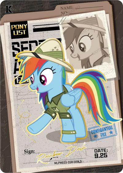 Rainbow Dash (SSR) MLPME03-SSR-009 L3
