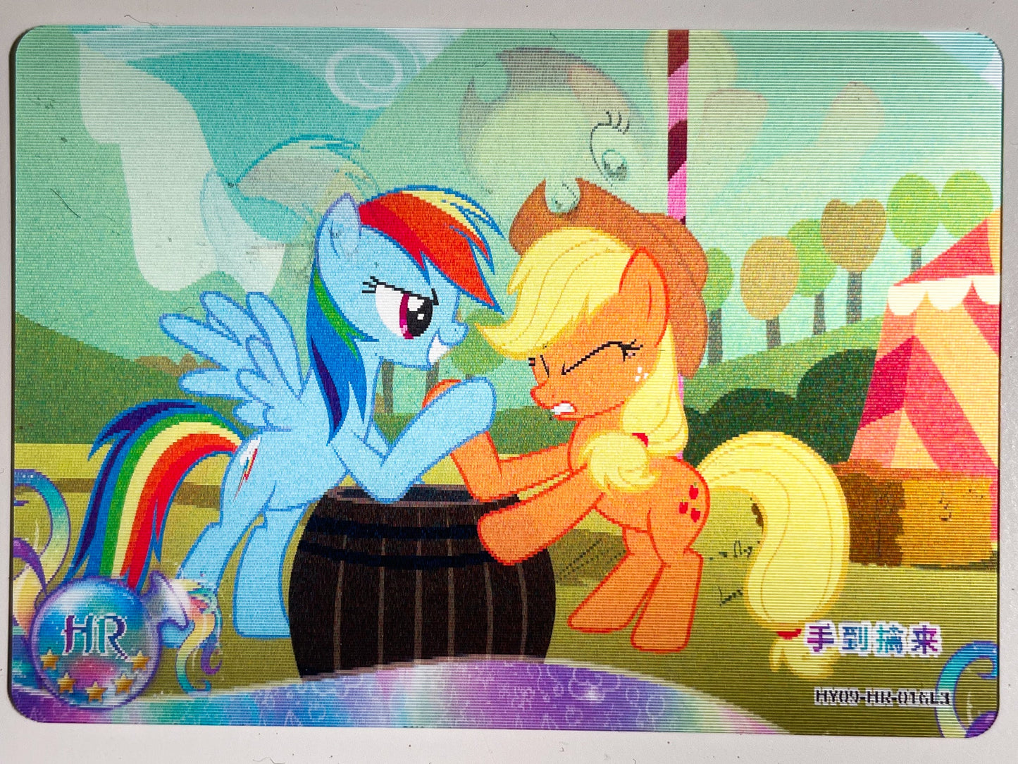 Rainbow Dash & Applejack (HR) HY09-HR-016 L3