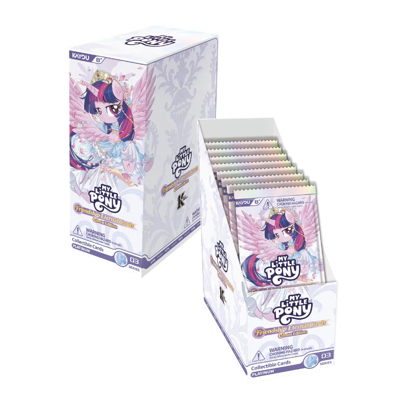 *Kayou My Little Pony Friendship Eternal Cards - NA Moon Edition English Series 3 - Display Blister Box